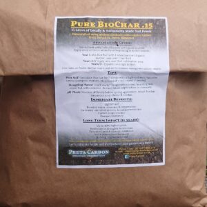 Pure BioChar 15 Litre Sack Closeup